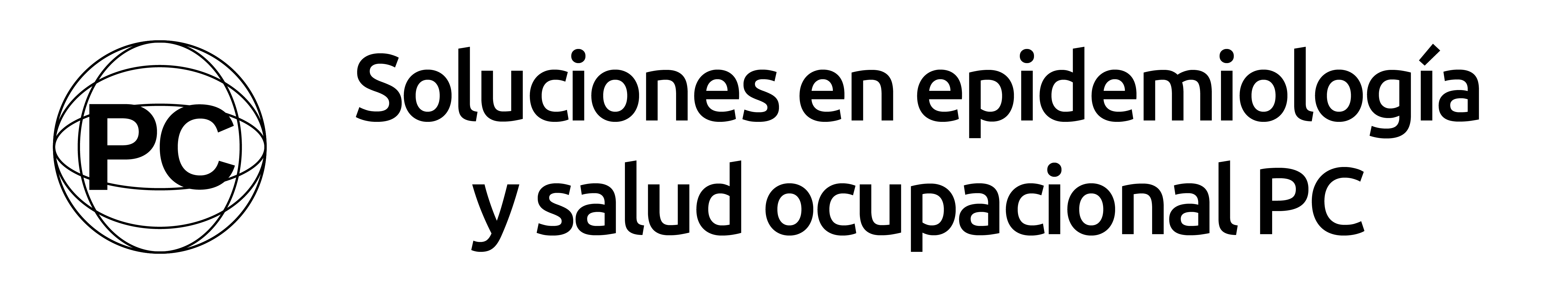 Logotipo de la empresa soluciones en epidemiología
